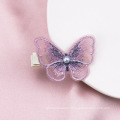 Korean Colored Hair Accessories Hair Clips Accessory Cute Pearl Butterfly Hair Clips For Girls